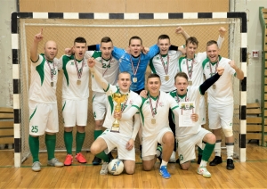 Valsts robežsardzes koledžas komanda uzvar Valsts robežsardzes telpu futbola sacensībās