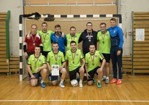 Valsts robežsardzes koledžas komanda uzvar Valsts robežsardzes telpu futbola sacensībās