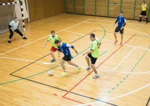 Valsts robežsardzes koledžas komanda uzvar Valsts robežsardzes telpu futbola sacensībās
