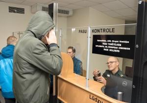 Valsts robežsardzes koledžā pulcējās robežsargi no visas Latvijas