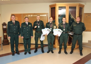 Valsts robežsardzes koledžā pulcējās robežsargi no visas Latvijas