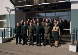 Valsts robežsardzes koledžā viesojās Lietuvas kolēģi