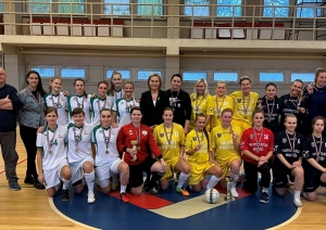 Valsts robežsardzes futbolistes ieguva 2.vietu Iekšlietu ministrijas sacensībās