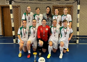 Valsts robežsardzes futbolistes ieguva 2.vietu Iekšlietu ministrijas sacensībās