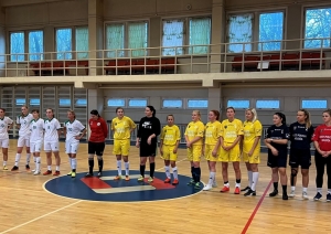 Valsts robežsardzes futbolistes ieguva 2.vietu Iekšlietu ministrijas sacensībās