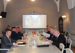 Foto: Valsts robežsardzes priekšnieks devās darba vizītē uz Baltkrieviju