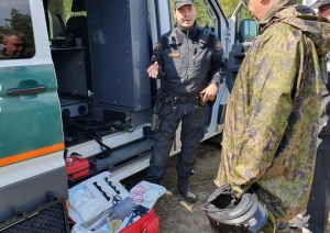 Tiekas Latvijas un Somijas robežapsardzības iestāžu vadītāji