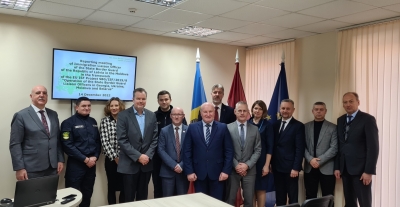 Valsts robežsardzes sakaru virsnieka aktivitātes Moldovas Republikā, Kišiņevā projekta Nr. VRS/IDF/2019/8 „Valsts robežsardzes sakaru virsnieku darbības turpināšana Gruzijā, Moldovā, Ukrainā un Baltkrievijā (2. posms)” ietvaros.