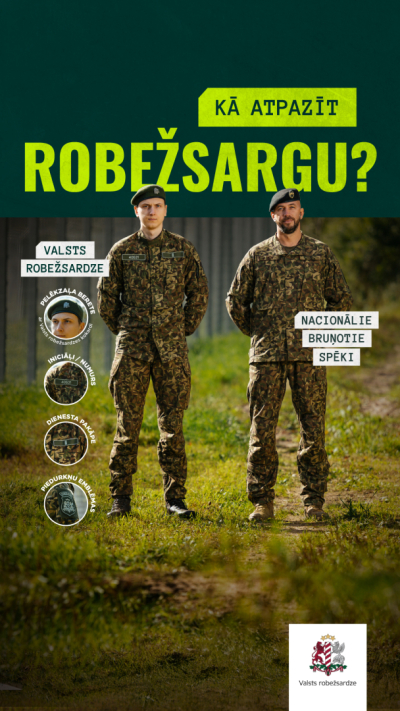 FOTO: Robežsargu formas tērpi