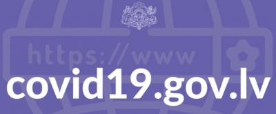 FOTO: Covid19.gov.lv logo