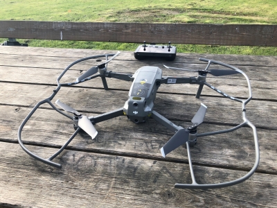 FOTO: Ilustratīvs dronu foto