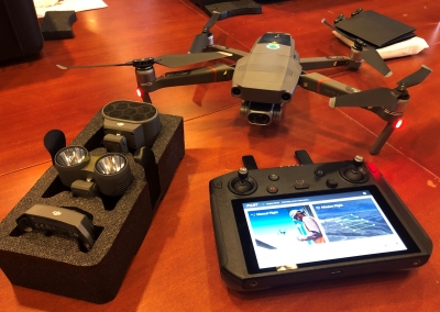 FOTO: Dronu ilustratīvs foto