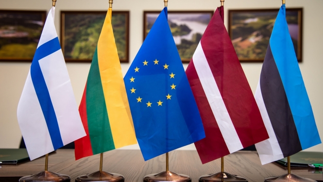 Tikās Latvijas, Lietuvas, Igaunijas un Somijas pilnvaroto robežas pārstāvji