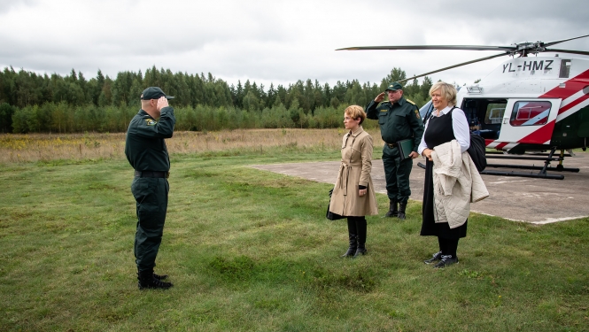 FOTO: Iekšlietu ministres vizīte Daugavpils pārvaldē