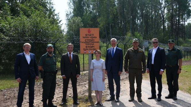 FOTO: Robežas apmeklējums