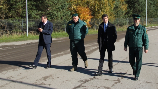 Ukrainas delegācijas vizīte Valsts robežsardzes Ludzas pārvaldē