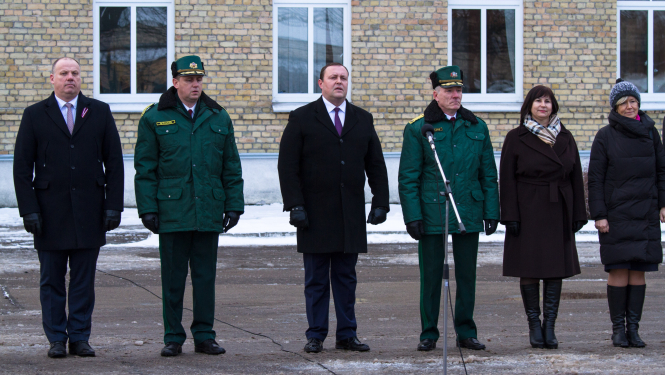 FOTO: Priekšnieku maiņas ceremonija