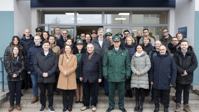 FOTO: Ārvalstu pārstāvniecību delegācijas apmeklē Valsts robežsardzi