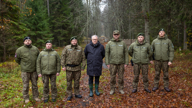 FOTO: Vizīte uz robežas