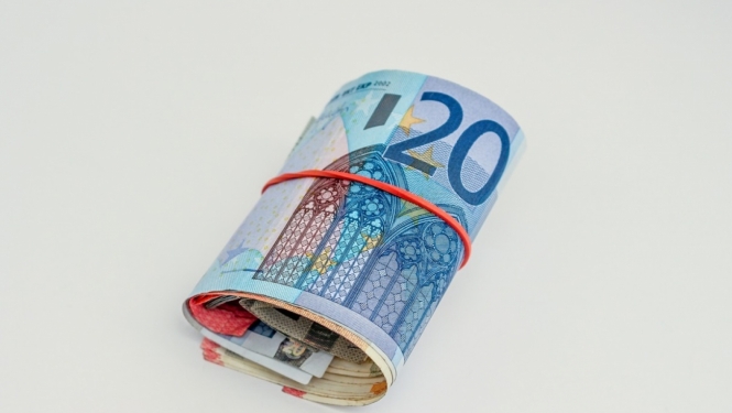 FOTO: 20 eiro banknote