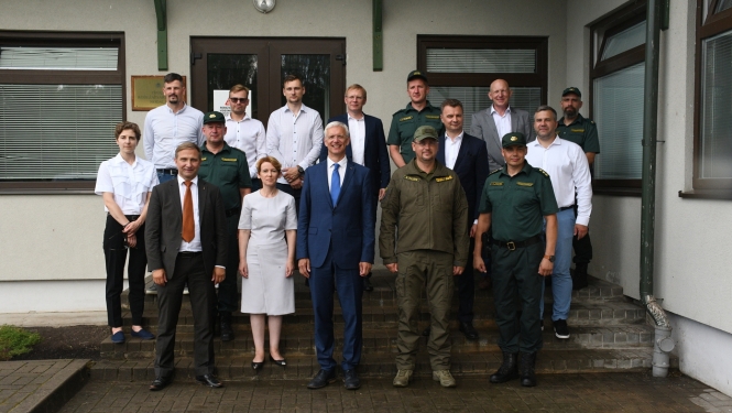 FOTO: Robežas apmeklējums