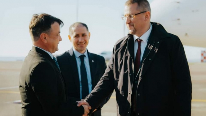 G.Pujāts vizīte Moldova