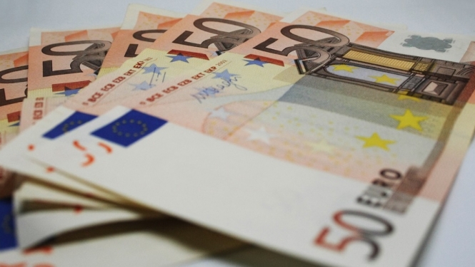 FOTO: 50 eiro naudaszīmes