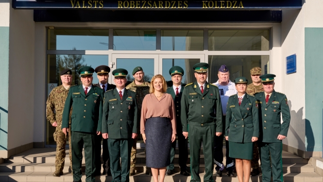 FOTO: Ministru prezidente Evika Siliņa darba vizītē apmeklē Rēzekni.