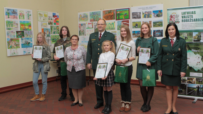FOTO: Zīmējumu konkursa uzvarētāji
