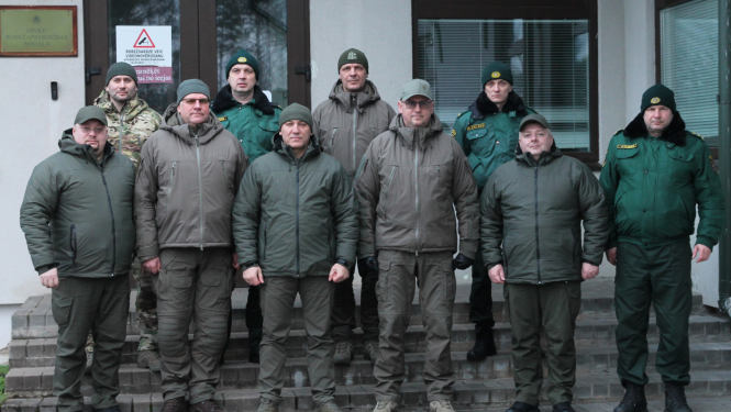 FOTO: Norisinājās Latvijas un Ukrainas robežapsardzības iestāžu vadības amatpersonu tikšanās