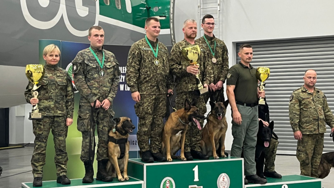 Starptautiskas kinologu sacensibas Polija