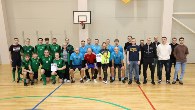 FOTO: Futbola komanda