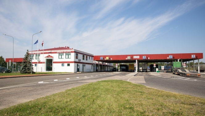 FOTO: Silenes robežkontroles punkts