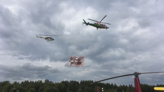 Foto: Valsts robežsardzes Aviācijas pārvalde piedalījās "Avio Show"