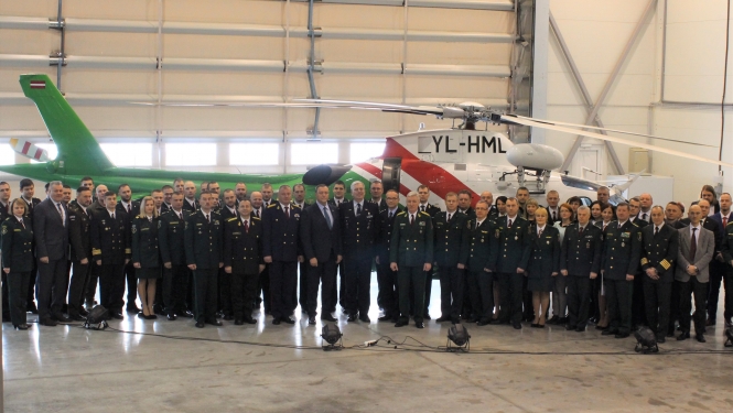 Foto : Valsts robežsardzes Aviācijas pārvaldes 10. gada diena
