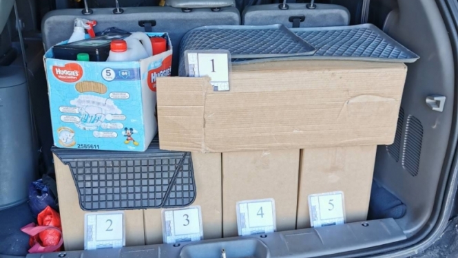 FOTO: Kontrabandas cigaretes