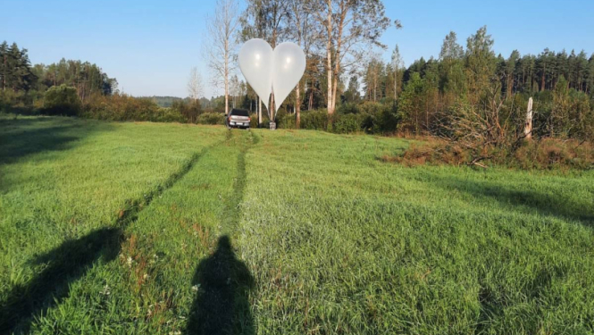 FOTO: Konstatētie baloni