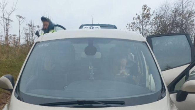 FOTO: Likumpārkāpēju auto