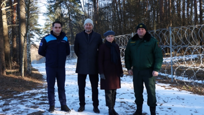 FOTO: Francijas vēstniece Latvijā apmeklē VRS Daugavpils pārvaldi