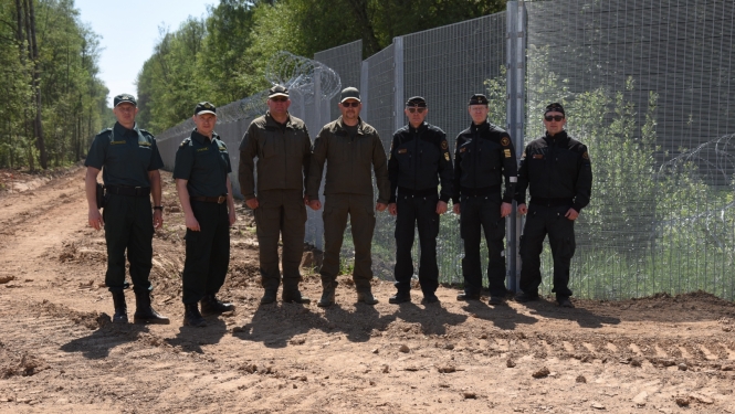 FOTO: VRS priekšnieka un Somijas robežsardzes priekšnieka tikšanās