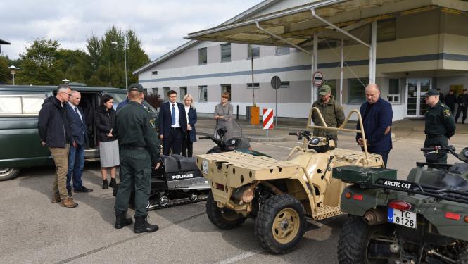 FOTO: Vizīte Daugavpils pārvaldē