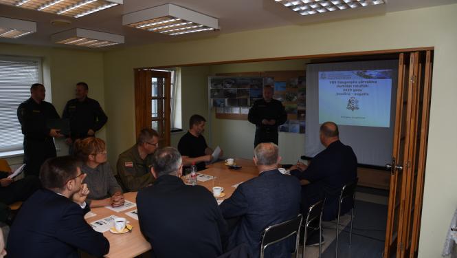 FOTO: Vizīte Daugavpils pārvaldē