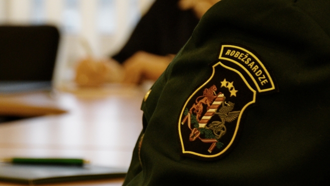 FOTO: Robežsardzes uzšuve