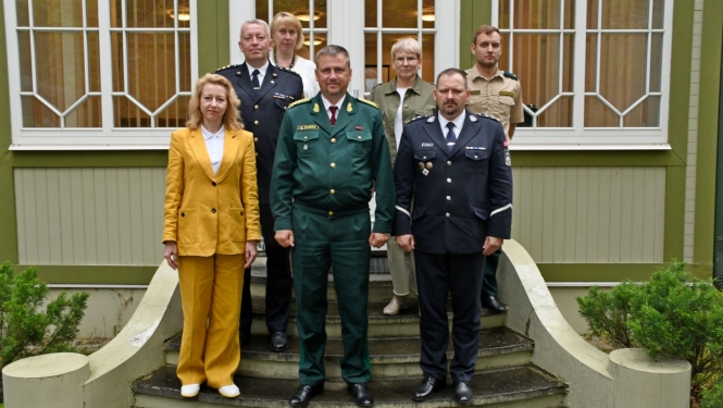 Tikās par valsts robežas drošību atbildīgo iestāžu vadība