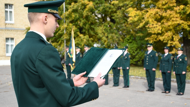 Foto : zvēresta došana