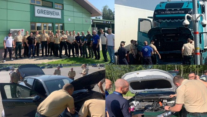 FOTO: Robežsargi Frontex operācijās