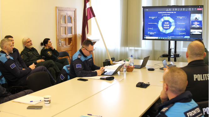 FOTO: Frontex dalībnieku sanāksme