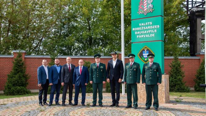 FOTO: Iekšlietu ministra vizīte Daugavpils pārvaldē