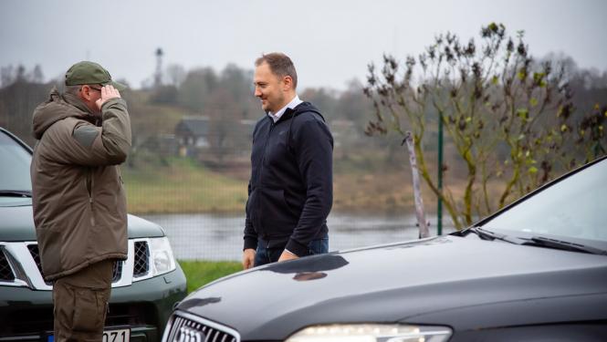 FOTO: Iekšlietu ministrs Daugavpils pārvaldē