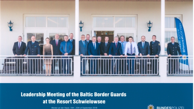Foto: Valsts robežsardzes priekšnieks vizītē Vācijā